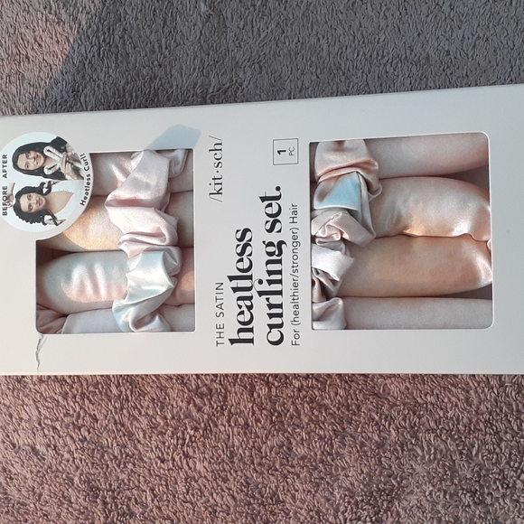 New Listing!! Brand New Kitsch Satin Heather's Curling Set- 1 PC. - Picture 1 of 5